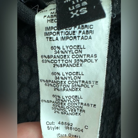 Red 23 snake print black pull on leggings XS - Picture 6 of 6